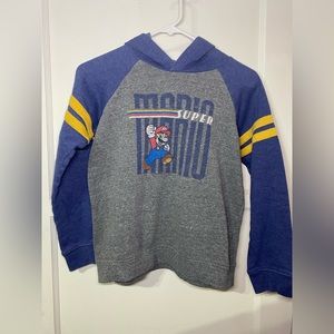 EUC- Sonoma- Super Mario Kids Sweatshirt, Size 12